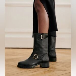 Sezane Motardes Low Oxana - Size 36